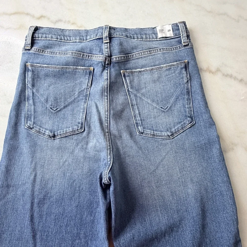 Hudson Zoeey Women Denim Jeans Sz 29 High Rise Straight Stretch